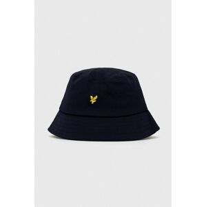 Klobúk Lyle & Scott tmavomodrá farba