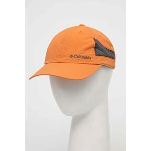 Šiltovka Columbia Tech Shade 1539331.SS23-568, oranžová farba, jednofarebná