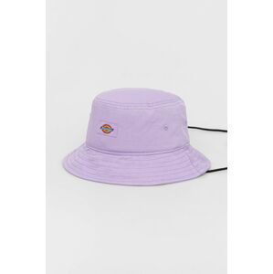 Bavlnený klobúk Dickies fialová farba, bavlnený