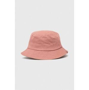 Bavlnený klobúk 4F ružová farba, bavlnený