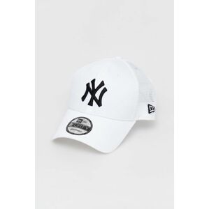 Šiltovka New Era biela farba, s nášivkou, NEW YORK YANKEES