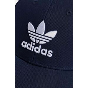 Bavlnená šiltovka adidas Originals tmavomodrá farba, vzorovaná