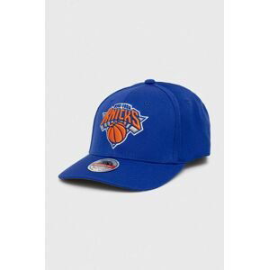 Šiltovka s prímesou vlny Mitchell&Ness New York Knicks s nášivkou