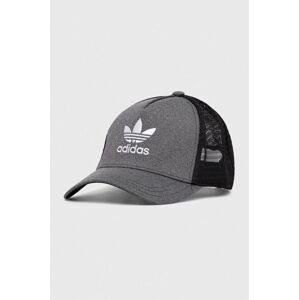 Šiltovka adidas Originals šedá farba, s nášivkou,  IC0023