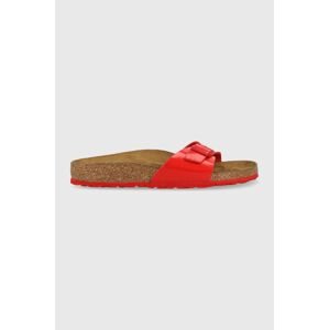 Šľapky Birkenstock Madrid dámske, červená farba, 1024111