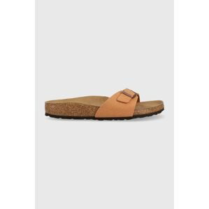 Šľapky Birkenstock MADRID BS dámske, hnedá farba