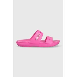 Šľapky Crocs Classic Sandal 206761.6UB-6UB, dámske, ružová farba,