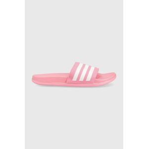 Detské šľapky adidas ADILETTE COMFORT K ružová farba