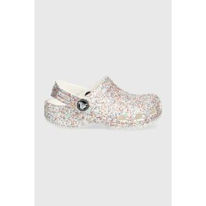 Detské šľapky Crocs CLASSIC SPRINKLE GLITTER