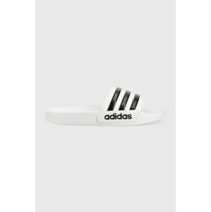 Detské šľapky adidas ADILETTE SHOWER K biela farba