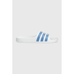 Detské šľapky adidas ADILETTE AQUA K biela farba