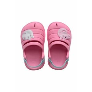 Šľapky Havaianas CLOG PEPPA PIG ružová farba