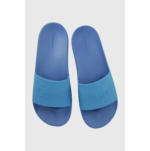 Šľapky Calvin Klein POOL SLIDE RUBBER pánske, HM0HM00636