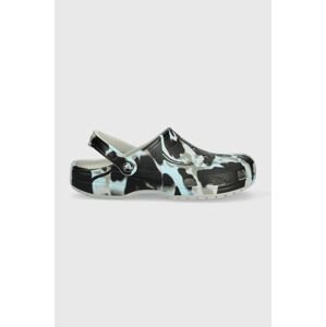 Šľapky Crocs Classic Pritned Camo Clog pánske, šedá farba, 208261