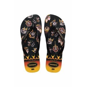 Žabky Havaianas TOP TRIBO pánske, čierna farba, 4144505.4349