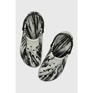 Šľapky Crocs Crocband IV Marbled Clog čierna farba, 208601