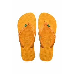 Žabky Havaianas BRASIL žltá farba, 4000032.1740