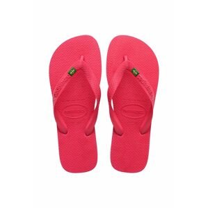 Žabky Havaianas BRASIL ružová farba, 4000032.1768