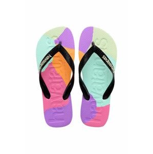 Žabky Havaianas TOP LOGOMANIA čierna farba, 4147526.0090