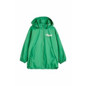 Detská bunda Mini Rodini zelená farba