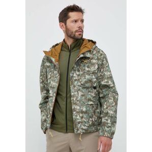 Nepremokavá bunda The North Face M66 Utility pánska, zelená farba