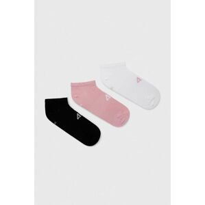 Ponožky 4F 3-pak dámske, ružová farba