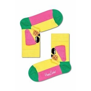 Detské ponožky Happy Socks Kids Doggo žltá farba