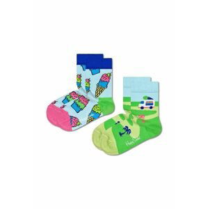 Detské ponožky Happy Socks Kids Ice Cream 2-pak