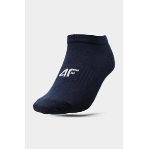Detské ponožky 4F 5-pak tmavomodrá farba