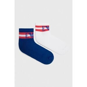 Ponožky Emporio Armani Underwear 2-pak pánske, biela farba