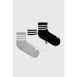 Ponožky adidas Performance 3-pak čierna farba