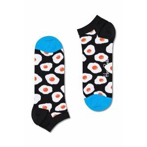 Ponožky Happy Socks Sunny Side Up Low Sock čierna farba