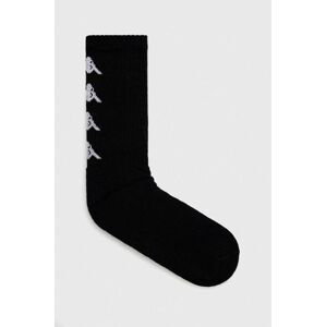 Ponožky Kappa 3-pak čierna farba
