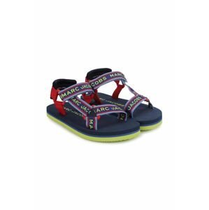 Detské sandále Marc Jacobs tmavomodrá farba