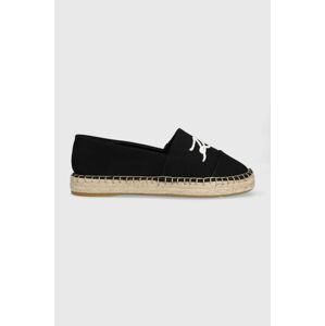 Espadrilky Karl Lagerfeld KL98201 KAMINI čierna farba