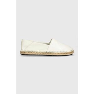 Espadrilky Calvin Klein ESPADRILLE - HF MONO čierna farba, HW0HW01456