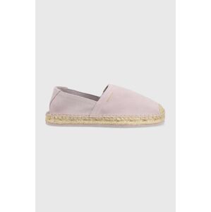 Semišové espadrilky Gant Lucinella fialová farba, 26563811.G595