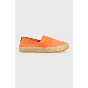 Espadrilky Gant Raffiaville oranžová farba, 26569820.G49