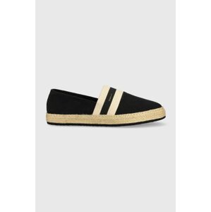 Espadrilky Gant Raffiaville čierna farba, 26569821.G00