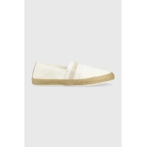 Espadrilky Gant Raffiaville biela farba, 26569821.G20