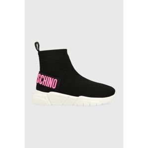 Tenisky Love Moschino Sneakerd Running 35 čierna farba, JA15493G1G