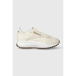 Kožené tenisky Reebok Classic CLASSIC LEATHER SP béžová farba