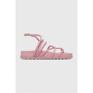 Sandále Chiara Ferragni CF3146_012 dámske, ružová farba, CF CABLE SANDAL