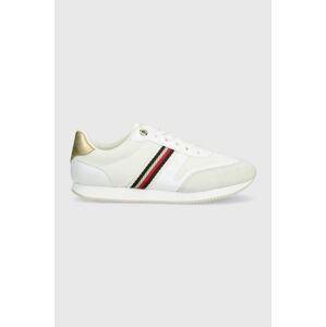 Tenisky Tommy Hilfiger ESSENTIAL RUNNER biela farba, FW0FW07163