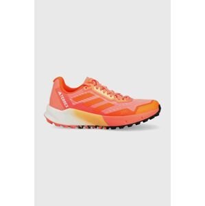 Topánky adidas TERREX Agravic Flow dámske, oranžová farba