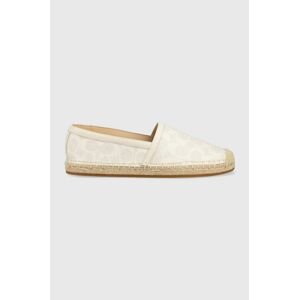 Espadrilky Coach Collins béžová farba, CG700