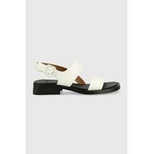 Kožené sandále Camper Dana dámske, biela farba, K201486.003