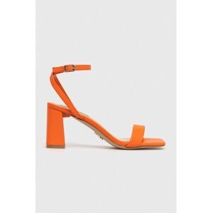 Sandále Steve Madden Luxe oranžová farba, SM11002329