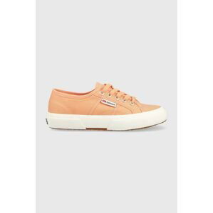 Tenisky Superga 2750 COTU CLASSIC dámske, oranžová farba, S000010