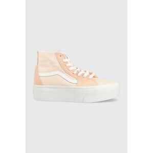 Tenisky Vans SK8-Hi Tapered Stackform dámske, oranžová farba, VN0A5JMKBOD1